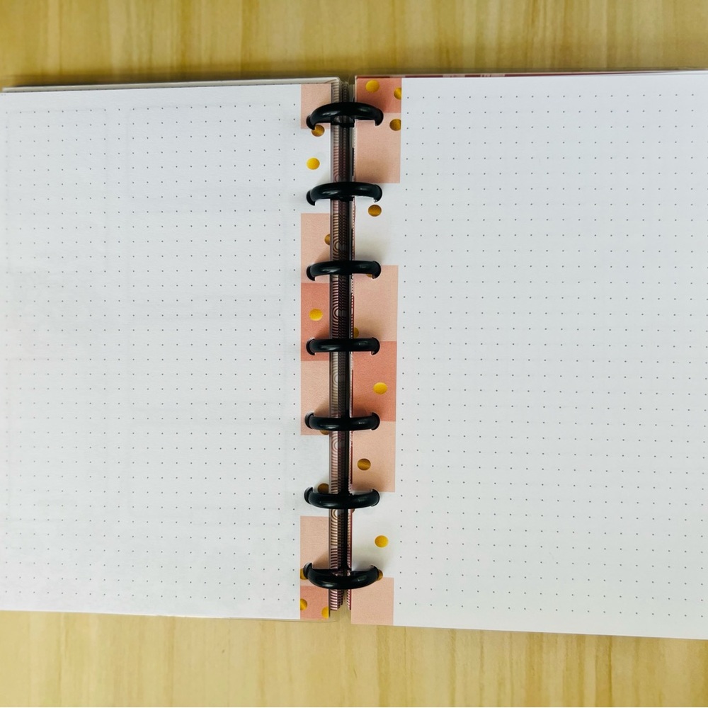 Happy planner mini size inserts Notes daily dotted